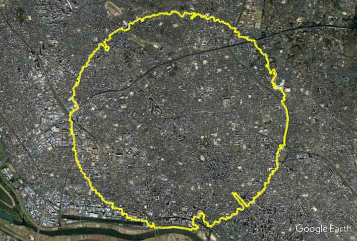 GPS Drawing: Warabi Circle Walk